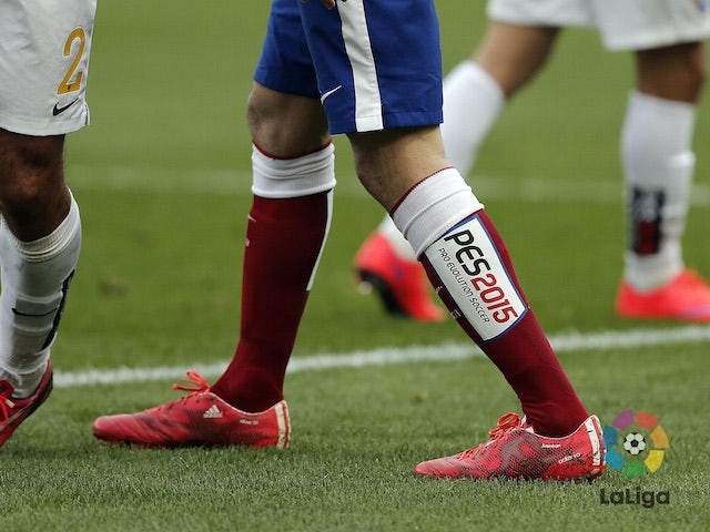 La Liga socks with PES2015 sponsorship