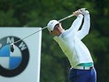 Rory McIlroy in action on day one of the BMW PGA Championship on May 21, 2015