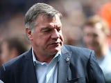 West Ham United's English manager Sam Allardyce looks on ahead of the English Premier League football match between Newcastle United and West Ham United at St James Park, Newcastle-Upon-Tyne, north east England on May 24, 2015