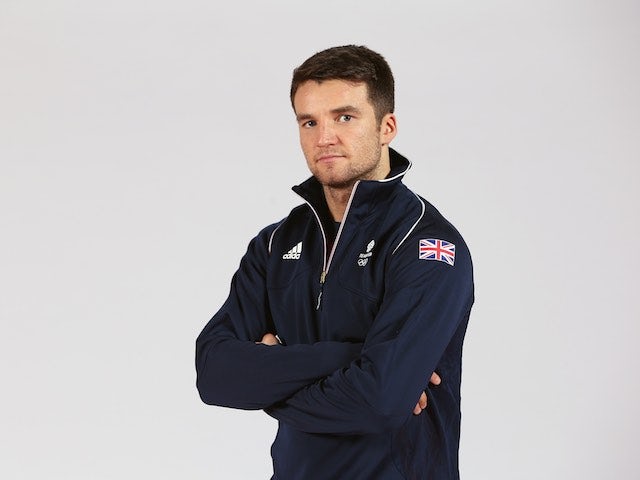 Anthony Fowler at the Team GB kitting out ahead of the European Games on May 28, 2015