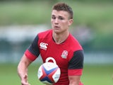 Henry Slade during an England training session on May 29, 2015