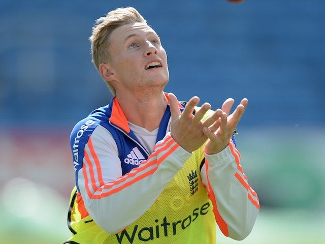 Joe Root during an England nets session on May 28, 2015