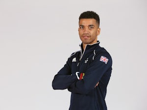 Sam Maxwell at Team GB kitting out ahead of the European Games on May 28, 2015