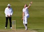 England's Stuart Broad bowls on day one of the Second Test with New Zealand on May 29, 2015