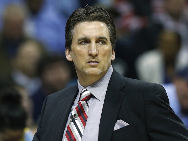Head coach Vinny Del Negro of the Los Angeles Clippers looks on against the Memphis Grizzlies during Game Six of the Western Conference Quarterfinals of the 2013 NBA Playoffs at FedExForum on May 3, 2013