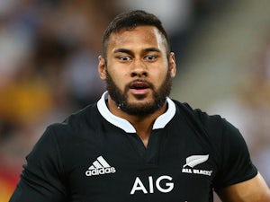 Patrick Tuipulotu of the All Blacks is sent to the sin-bin during The Rugby Championship match between the Australian Wallabies and the New Zealand All Blacks at Suncorp Stadium on October 18, 2014 