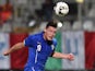 Andrea Belotti of Italy in action during the 2015 UEFA European U21 Championships Qualifier match between Italy U21 and Serbia U21 at Adriatico Stadium on September 5, 2014