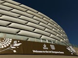 A general view of the Baku Olympic Stadium