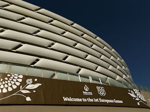 A general view of the Baku Olympic Stadium