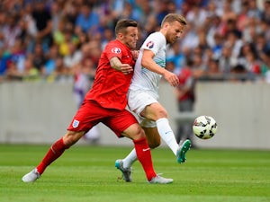 Half-Time Report: England behind against Slovenia