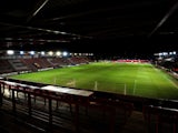 A general view of the pitch prior to the Sky Bet League Two match between Exeter City and Cambridge United at St. James Park on February 10, 2015