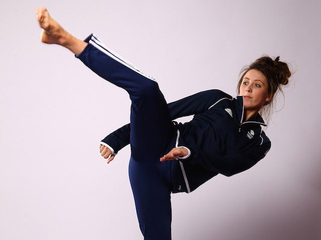 Team GB taekwondo athlete Jade Jones at kitting out for the European Games in May 2015