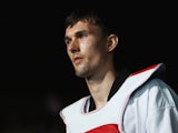 Team GB taekwondo athlete Martin Stamper competing at the Olympics on August 9, 2012