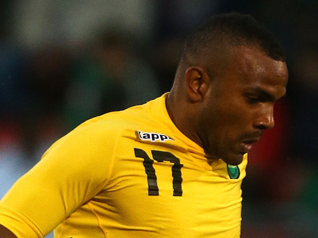 Rodolph Austin of Jamacia during the International Friendly match between Jamacia and Egypt at The Matchroom Stadium on June 04, 2014