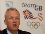 Simon Clegg, the British Olympic Team Chef de Mission pictured at a press conference held during the Team GB Kitting Out at the NEC on July 3, 2008
