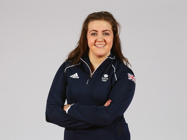 Team GB water polo star Verity McCoy at kitting out ahead of the European Games in May 2015