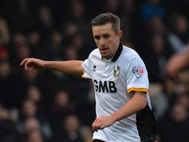 Adam Yates of Port Vale during the Sky Bet League One match between Port Vale and Rochdale at Vale Park on November 15, 2014