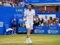 Andy Murray of Great Britain celebrates victory in his men's singles final match against Kevin Anderson of South Africa during day seven of the Aegon Championships at Queen's Club on June 21, 2015