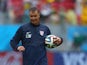 Goalkeeper coach Chris Woods of the United States looks on prior to the 2014 FIFA World Cup Brazil group G match between the United States and Germany at Arena Pernambuco on June 26, 2014