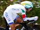 Italian cyclist admits to time trial difficulties