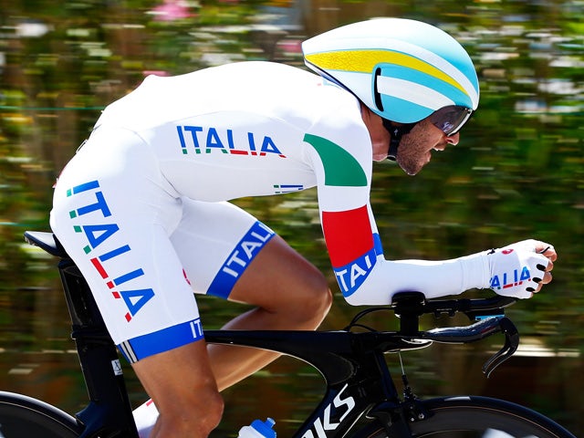 Dario Cataldo of Italy competes in the Men's Individual Time Trial during day six of the Baku 2015 European Games at Bilgah Beach on June 18, 2015