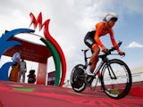 Ellen Van Dijk of The Netherlands competes in the Women's Road cycling Individual Time Trial during day six of the Baku 2015 European Games at Bilgah Beach on June 18, 2015