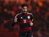 Emre Can of U21 Germany during the International Friendly match between U21 England and U21 Germany at the Riverside Stadium on March 30, 2015