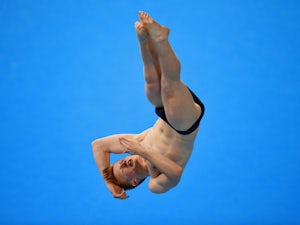 James Heatly of Great Britain competes in the Men's 1m Springboard Final during day six of the Baku 2015 European Games at the Baku Aquatics Centre on June 18, 2015