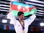 Milad Beigi Harchegani of Azerbaijan wins Gold in the Taekwondo Men 80Kg during day six of the Baku 2015 European Games at the Crystal Hall on June 18, 2015