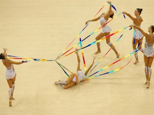 Russia win group ribbon gold