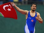 Taha Akgul wins wrestling gold for Turkey in men's 125kg freestyle