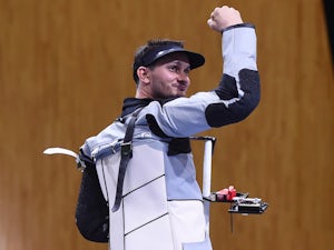 France's Sauveplane wins gold in 50m rifle 