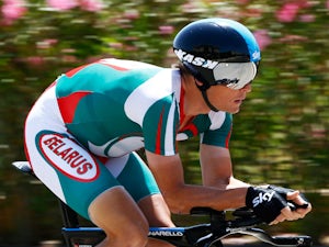 Belarus cyclist wins men's time trial