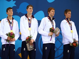 Britain win 4x200m freestyle relay silver