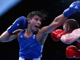 Team GB boxer Josh Kelly in action at the European Games on June 23, 2015