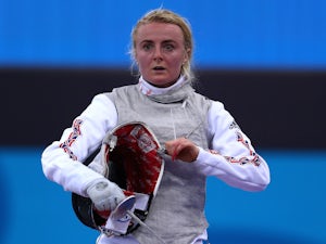 British fencer Sheppard into last 32