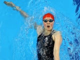 Team GB swimmer Rebecca Sherwin in action at the European Games on June 23, 2015