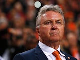 Guus Hiddink looks on during the UEFA EURO 2016 qualifier match bewteen the Netherlands and Turkey held at Amsterdam Arena on March 28, 2015
