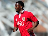 Kieran Agard of Bristol City in action during the Sky Bet League One match between Bristol City and Coventry City at Ashton Gate on April 18, 2015