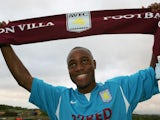 Aston Villa unveil new signing Nigel Reo-Coker at a press conference held at Aston Villa's Training Ground on July 5, 2007