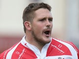 Shaun Knight of Gloucester looks on during the pre season friendly match between Gloucester and Yorkshire Carnegie at Kingsholm Stadium on August 16, 2014 