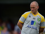 Manager of Norwich City, Alex Neil looks on during the pre season friendly match between Gorleston and Norwich City at Gorleston football and social club on July 11, 2015