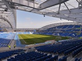 General view of the Amex Stadium prior to the npower Championship Play Off Semi Final Second Leg between Brighton & Hove Albion and Crystal Palace at Amex Stadium on May 13, 2013