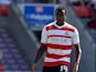 Bongani Khumalo of Doncaster during the Sky Bet Championship match between Doncaster Rovers and Blackpool at Keepmoat Stadium on August 03, 2013