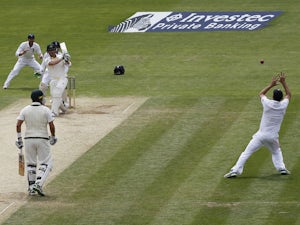 England three wickets away from win