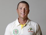 Brad Haddin poses during an Australia portrait session in May 2015