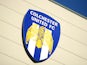 A general view of the club badge during a pre season friendly match between Colchester United and Tottenham Hotspur at the Colchester Community Stadium on July 19, 2013