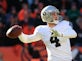 Half-Time Report: Carr fires Oakland into lead in Cleveland