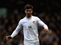 Luke Murphy of Leeds United in action during the Sky Bet Championship match between Leeds United and Millwall at Elland Road on February 14, 2015