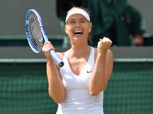 Sharapova secures place in Wimbledon quarters